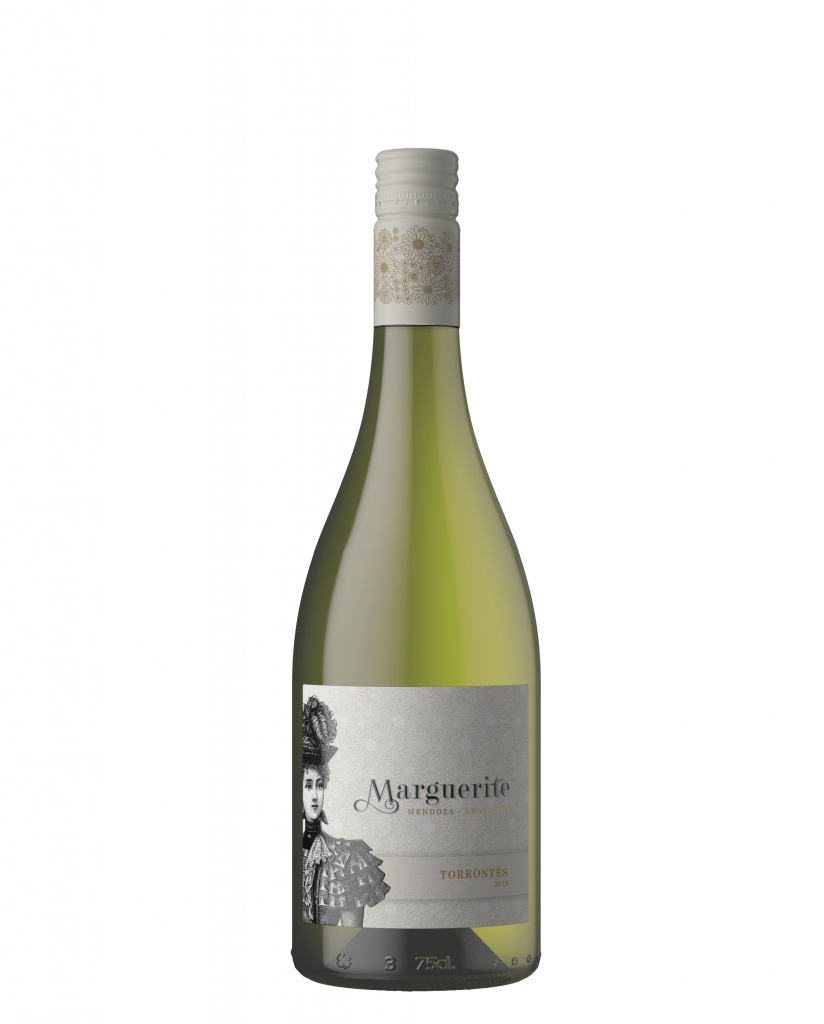 Botella de Vino Blanco Marguerite Torrontes
